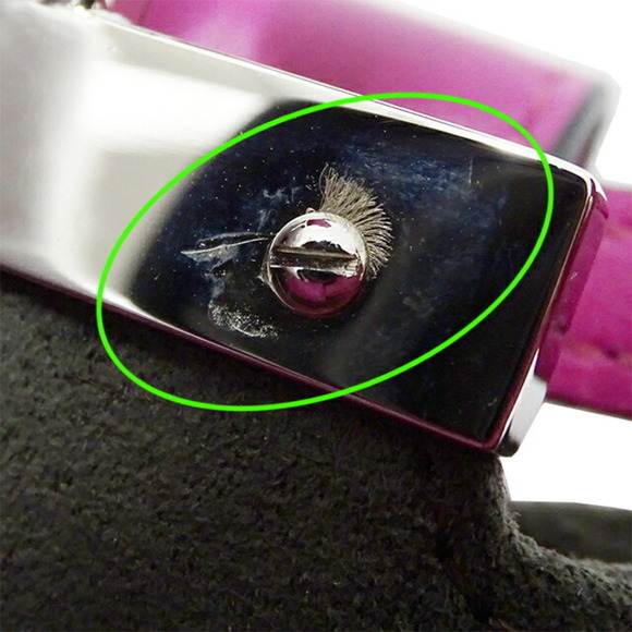 Fendi FENDI Bag Ladies Peekaboo Shoulder Leather Micro Purple 8M0355 - Picture 15 of 16